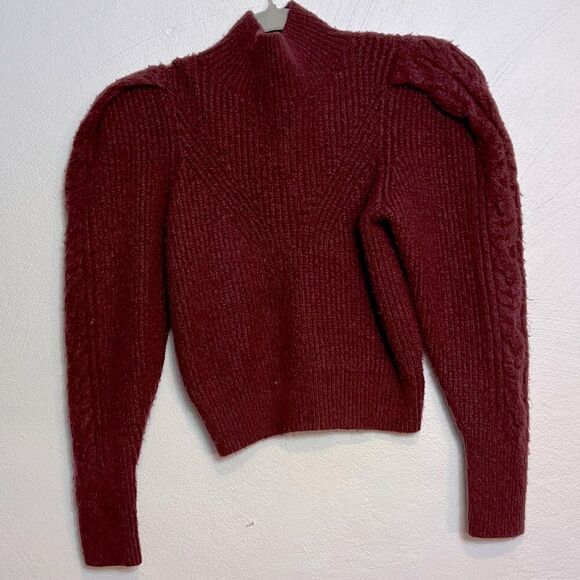 Express Red Crop Sweater XSmall - Picture 1 of 4